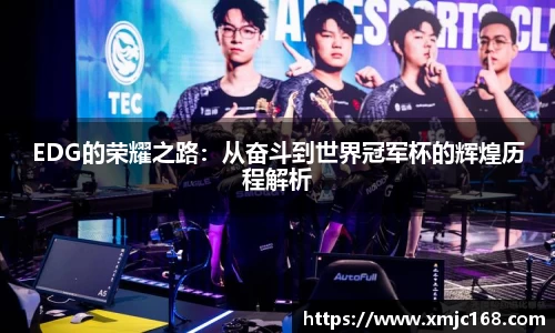 EDG的荣耀之路：从奋斗到世界冠军杯的辉煌历程解析
